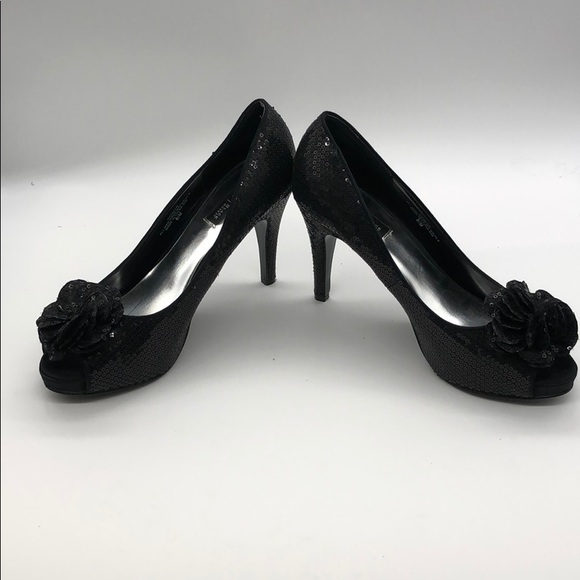 Black house white market black Sequent high heel - Picture 5 of 7